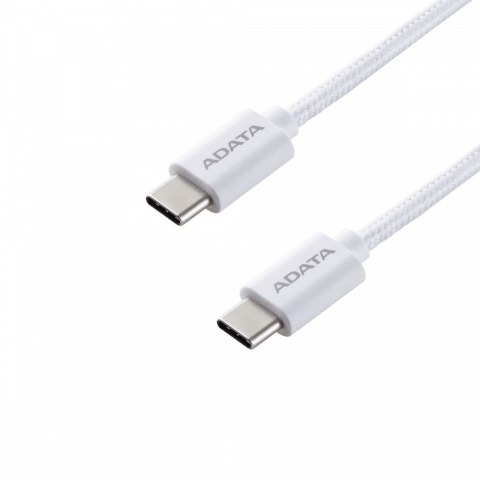 Kabel USB-C do USB-C 2.0/100W 200cm biały