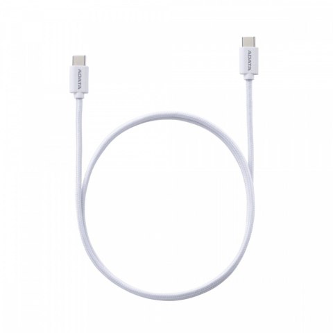 Kabel USB-C do USB-C 2.0/100W 200cm biały