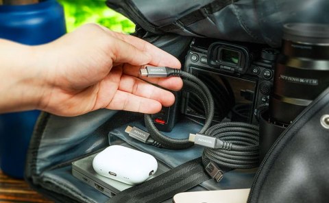 Kabel USB-C2 do USB-C 3.2g2/100W 100cm magnetyczny