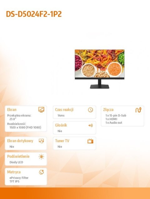 Monitor DS-D5024F2-1P2