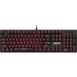 Klawiatura mechaniczna QUEST GK-596 RGB ANTI-GHOSTING