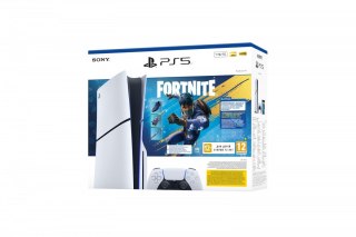 Konsola Playstation 5 Console Slim Chassis E + Fortnite pakiet Rozkwitający Chaos