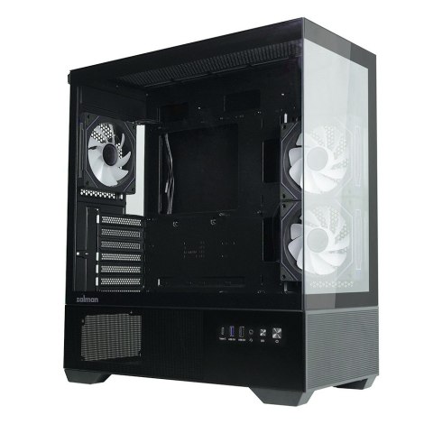 Obudowa CHRONIX V2 Mid Tower ARGB fan x3 czarna