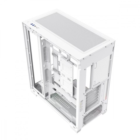 Obudowa PC VOLCANO STELLAR PLUS ARGB MIDI NF Biała
