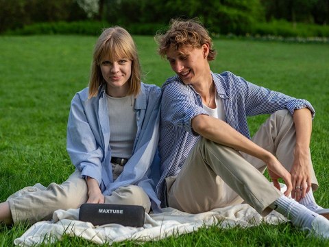 Głośnik MaxTube TWS BT Czarny