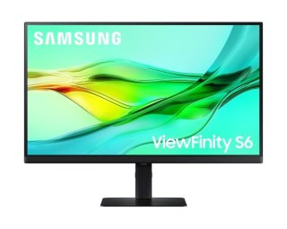 Monitor 27 cali S6 S60UD IPS 2560x1440 QHD 16:9 1xHDMI 1xDP 3xUSB 1xUSB-C 5-ms 100Hz HAS+PIV 3YOn-Site (LS27D604UAUXEN)