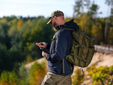 Power bank EnerGen 20000mAh PD+QC3.0 czarno-pomarańczowy