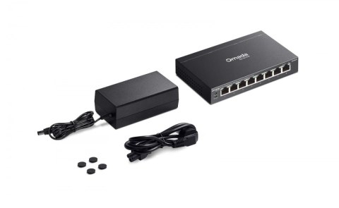 Przełącznik ES208GP Omada Easy Managed, 8 portów PoE+