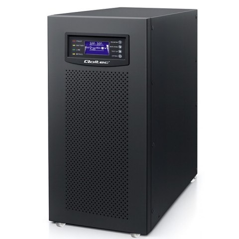 Zasilacz awaryjny UPS 3-fazowy | 10kVA | LCD | EPO | USB | On-line | High frequency