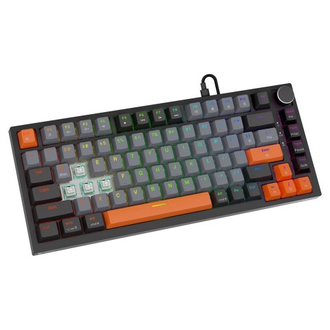 Klawiatura magnetyczna ASTRAL Black OUTEMU White Jade RGB 3 kolory keycapów