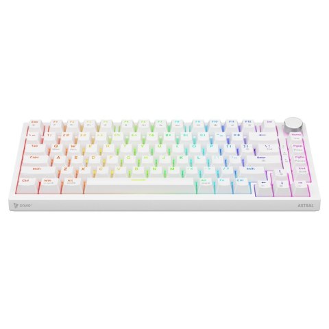 Klawiatura magnetyczna ASTRAL White OUTEMU White jade RGB