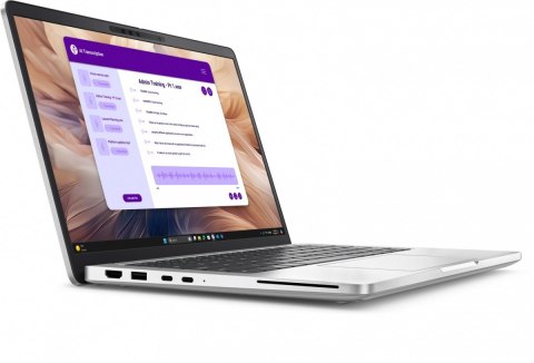 Laptop Dell Pro 16 Plus PB16250 W11P U7-266V/16GB/512GB CL35 TLC/FgrPr&SmtCd/IRCam&Mic/5G LTE+BT/16.0 FHD+ Touch/BcklKb/3C/vPro/