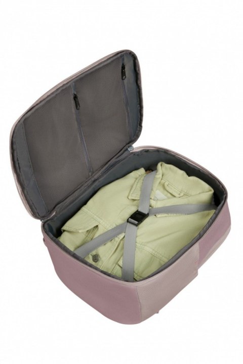 Plecak kabinowy (Ryanair) na laptopa 14.1 cala Guardit Classy XS różowo-szary