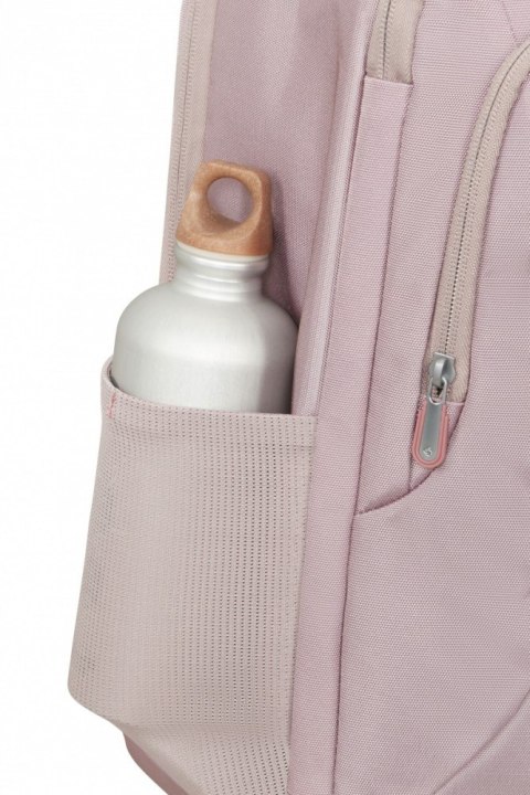 Plecak kabinowy na laptopa 15.6 cala Guardit Classy M różowo-szary