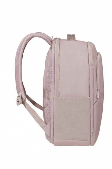 Plecak kabinowy na laptopa 15.6 cala Guardit Classy M różowo-szary