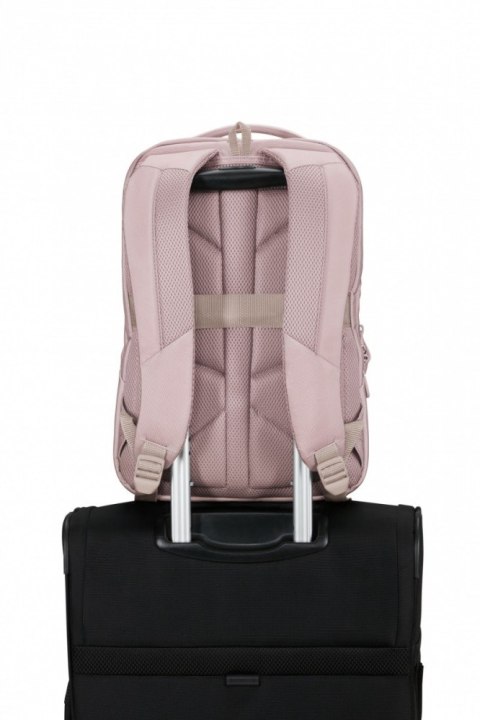 Plecak na laptopa 14.1 cala Guardit Classy różowo-szary