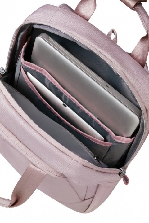 Plecak na laptopa 14.1 cala Guardit Classy różowo-szary