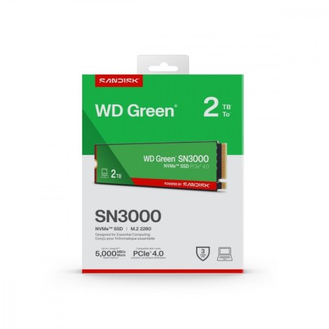 Dysk SSD Green 2TB M.2 2280 SN3000 NVMe PCIE4.0