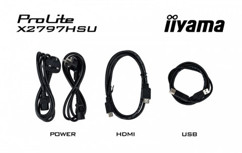 Monitor ProLite 27 cali X2797HSU-B1 IPS,FHD,HDMI,DP,120Hz,350CD,2xUSBv3.2, 2xUSB-C, GW 5lat