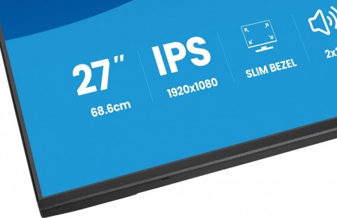 Monitor ProLite 27 cali X2797HSU-B1 IPS,FHD,HDMI,DP,120Hz,350CD,2xUSBv3.2, 2xUSB-C, GW 5lat