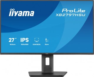 Monitor ProLite 27 cali XB2797HSU-B1 IPS,FHD,HDMI,DP,120Hz,2xUSBv3.2, 2xUSB-C, 350 CD, 2x2W, HAS 150/PIVOT