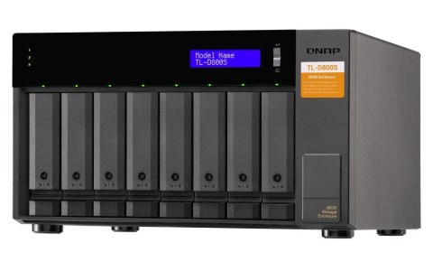 Obudowa TL-D800S-EU 8 wnęk 3.5 cala SATA HDD JBOD