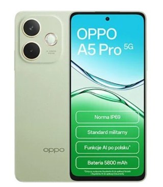 Smartfon A5 Pro 5G 8/256GB Zielony CPH2695