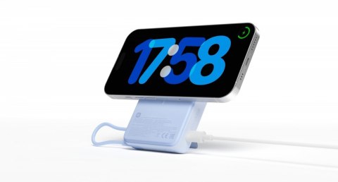 PowerBank Magnetic 10000 z podstawką beżowy