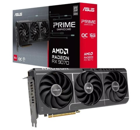 Karta graficzna RX 9070 PRIME EVO OC 16 GB GDDR6 256bit DP/HDMI
