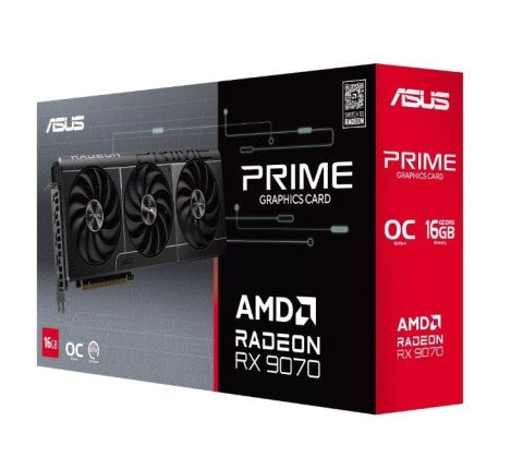 Karta graficzna RX 9070 PRIME EVO OC 16 GB GDDR6 256bit DP/HDMI