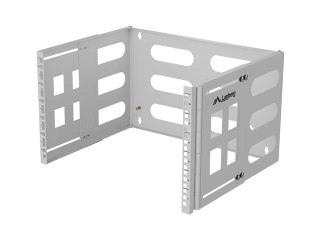 Uchwyt ścienny rack 19" 6U 497x400/240 szary