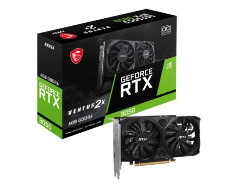 Karta graficzna GeForce RTX 3050 VENTUS 2X E 6G OC