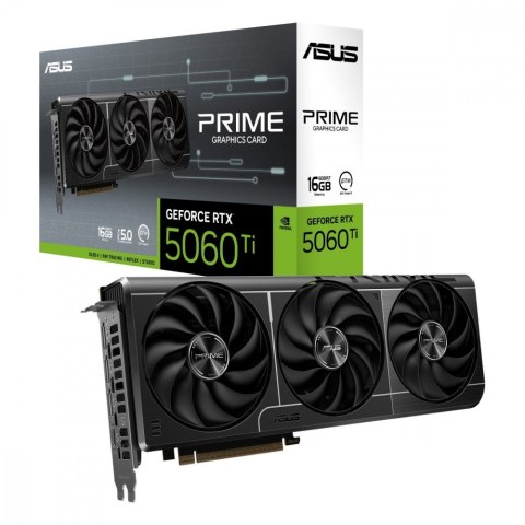 Karta graficzna GeForce RTX 5060 Ti Prime 16GB GDDR7 128BIT 3DP/HDMI