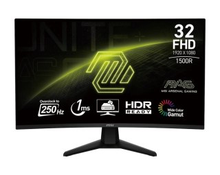 Monitor 31.5 cala MAG 32C6X LED/FHD/Curved/250Hz/czarny