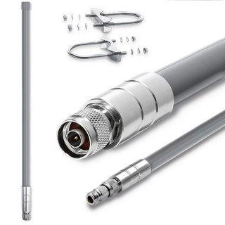 Antena LoRa | 12dBi | dookólna | zewnętrzna | włókno szklane | 868 MHz | 1.5m