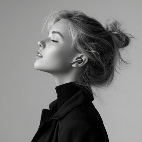 Słuchawki bezprzewodowe AC591 PRO ANC , ENC, 6 mikrofonów, etui ładujące